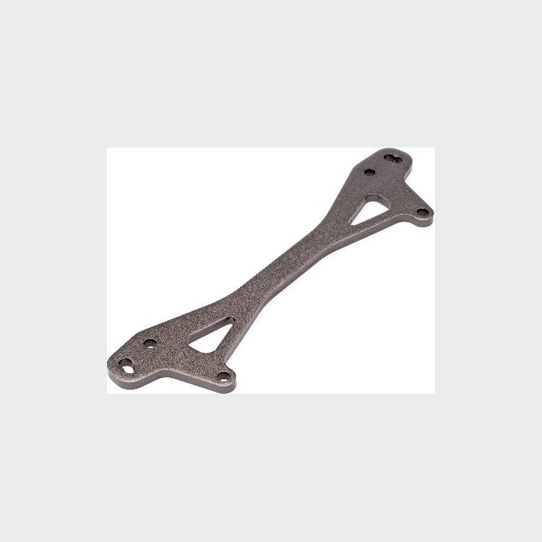 Rear Shock Mount Plate A (gunmetal/+12mm) - Hp87551 - Hpi Racing