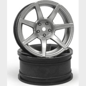 7twenty Style55 Wheel Gunmetal (6mm/2pcs) - Hp120225 - Hpi Racing