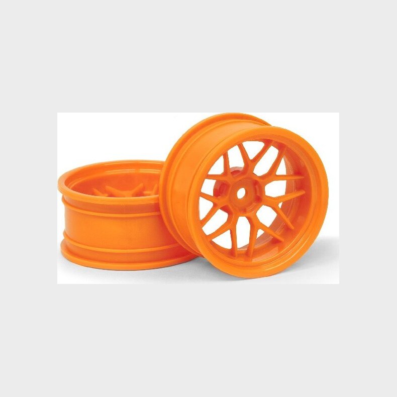 Tech 7 Wheel Orange (9mm/2pcs) - Hp120251 - Hpi Racing