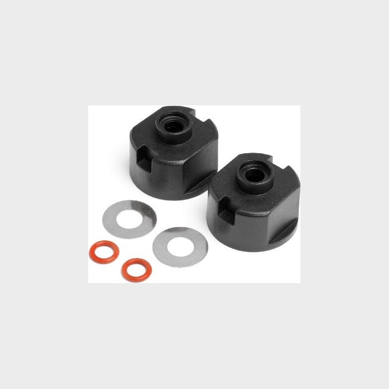 Diff Case / Seals With Washers 2pcs Strada And Evo - Mv22025 - Maverick Rc