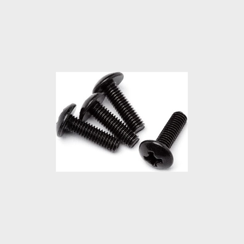 Button Head Screw M3x10mm (4pcs) (strada Evo Xt) - Mv22633 - Maverick Rc