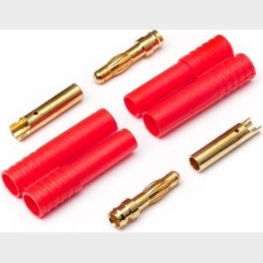 High Power Connector 1 Pair (all Strada Evo S) - Mv22710 - Maverick Rc