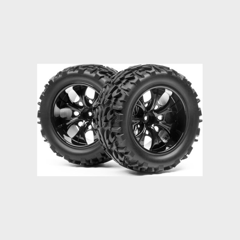 Wheel And Tire Set (2 Pcs) (mt) - Mv22764 - Maverick Rc