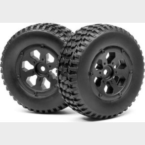 Wheel And Tire Set (2pcs) (sc/dt) - Mv22765 - Maverick Rc