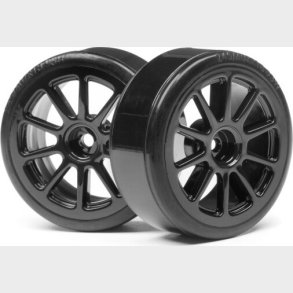 Wheel And Tire Set (2pcs) (dc) - Mv22766 - Maverick Rc
