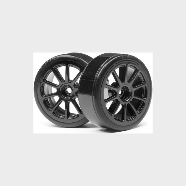 Wheel And Tire Set (2pcs) (dc) - Mv22766 - Maverick Rc