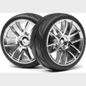 Wheel And Tire Set (2pcs) (tc) - Mv22768 - Maverick Rc