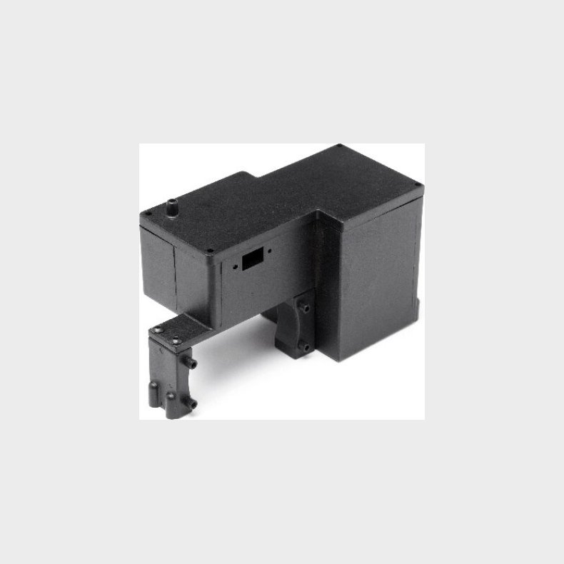 Receiver/battery Case (blackout Mt) - Mv24005 - Maverick Rc