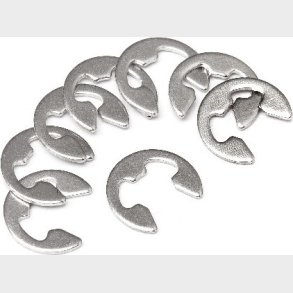 E-clips 4.0mm 8 Pcs - Mv24035 - Maverick Rc