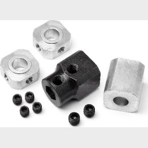 Transmission Gear Shaft Set (blackout Mt) - Mv24064 - Maverick Rc