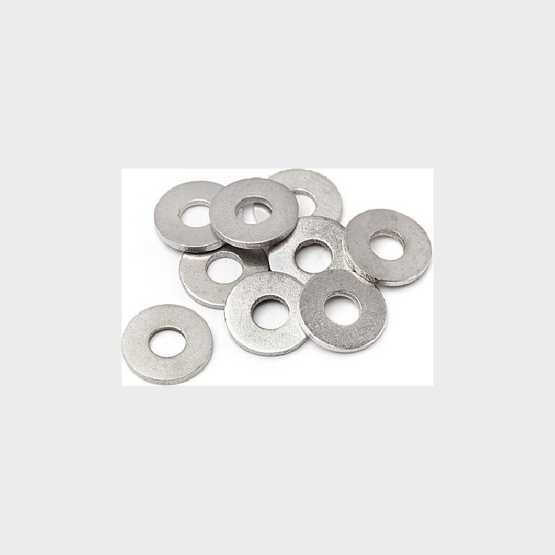 Washers 3x8x0.8mm 9 Pcs - Mv24067 - Maverick Rc