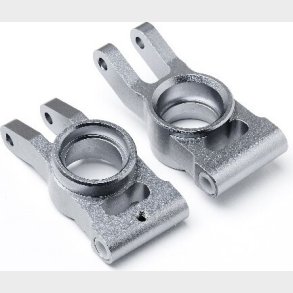 Aluminium Rear Hub Carrier Pr (blackout Mt) - Mv24118 - Maverick Rc