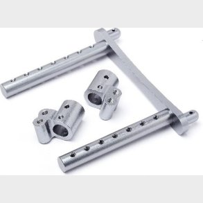 Aluminium Body Post (blackout Mt) - Mv24122 - Maverick Rc