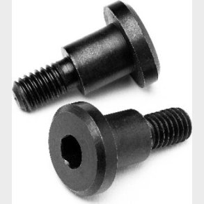 Step Screw M6x23mm Me - 243 2 Pcs (blackout) - Mv24154 - Maverick Rc