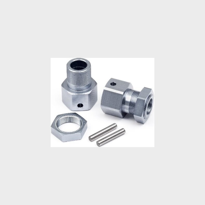 Wheel Adaptor / Wheel Nut And Shafts (rear Xb) - Mv24168 - Maverick Rc