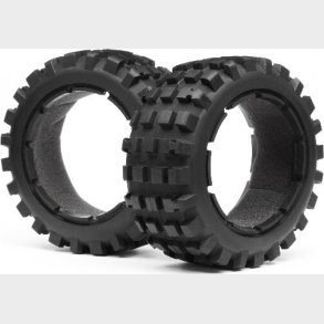Blackout Xb Tyre Set (front) Pr - Mv24172 - Maverick Rc