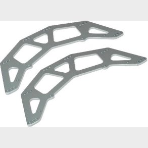 Chassis Side Plate Gunmetal 2pcs (scout Rc) - Mv25023 - Maverick Rc