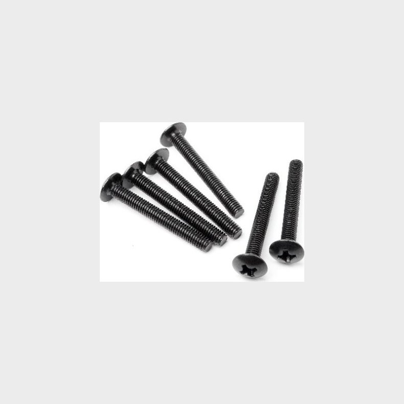 Button Head Screw M3x24 (6pcs) - Mv25043 - Maverick Rc