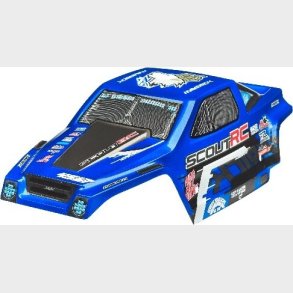 Painted Scout Rc Bodyshell Blue W/decals - Mv25066 - Maverick Rc