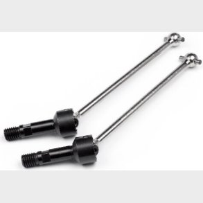 Front Universal Driveshafts 128mm 2 Pcs (vader Xb) - Mv27039 - Maverick Rc