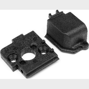 Motor Mount And Gear Cover 1pc (all Ion) - Mv28010 - Maverick Rc