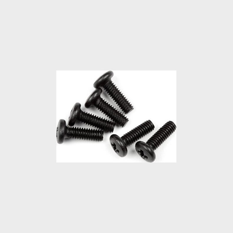 Button Head Screw M2.5 X 8mm 6pcs - Mv28035 - Maverick Rc