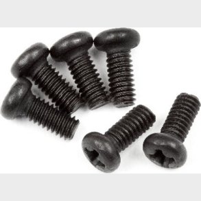 Button Head Screw M2.5 X 6mm 6pcs - Mv28036 - Maverick Rc