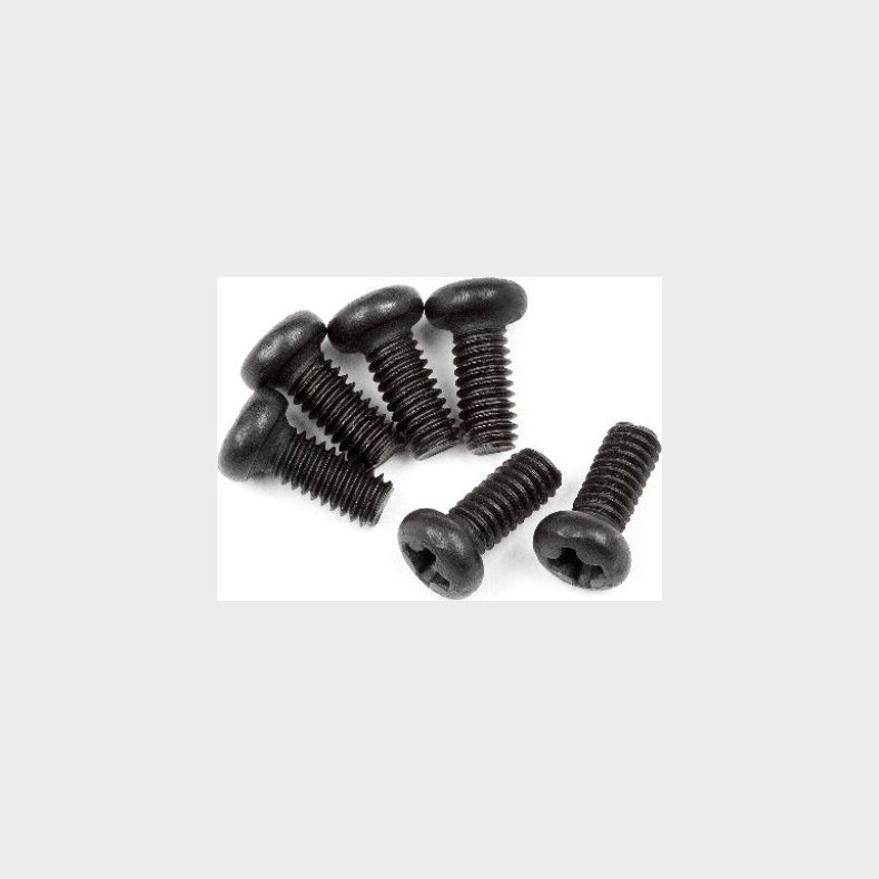 Button Head Screw M2.5 X 6mm 6pcs - Mv28036 - Maverick Rc