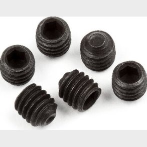 Grub Screw M3 X 3mm 6pcs - Mv28040 - Maverick Rc