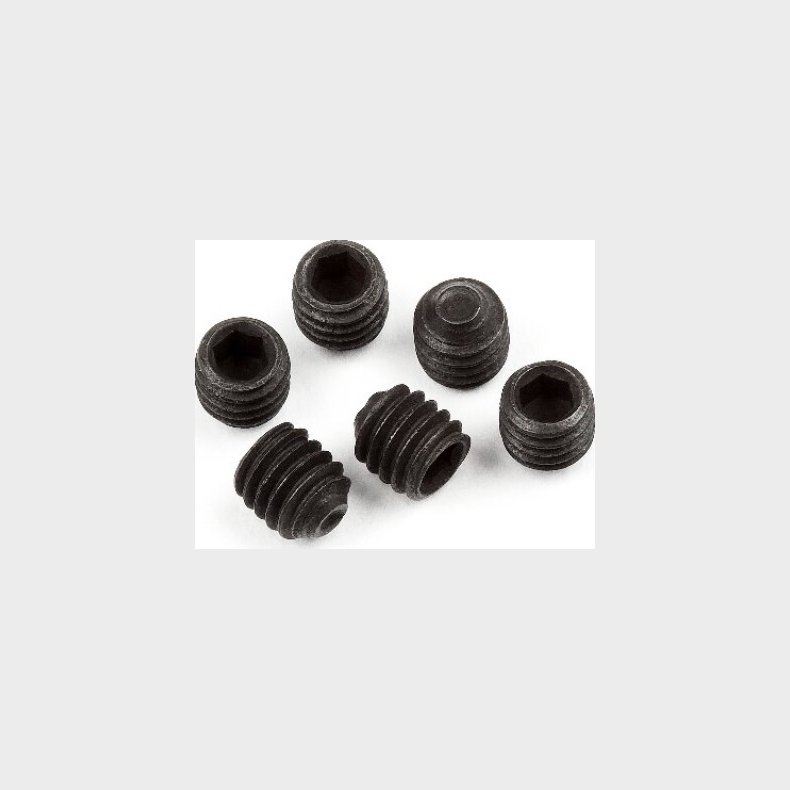 Grub Screw M3 X 3mm 6pcs - Mv28040 - Maverick Rc