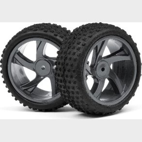 1/18 Buggy Wheel & Tyre Assembly (ion Xb) - Mv28052 - Maverick Rc