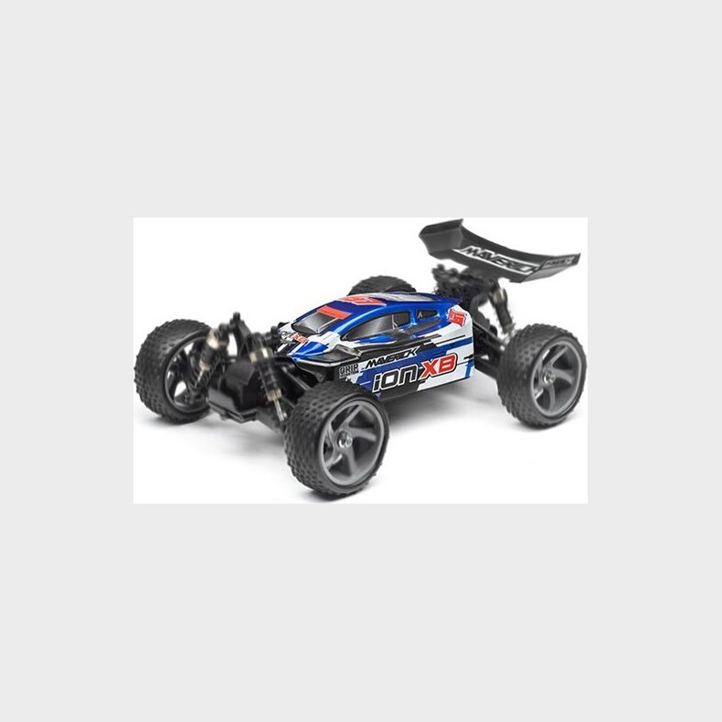 Buggy Painted Body Blue With Decals (ion Xb) - Mv28066 - Maverick Rc