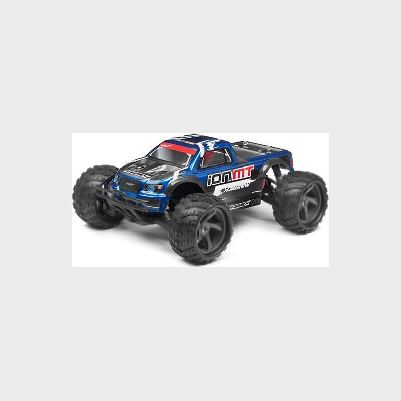 Monster Truck Painted Body Blue With Decals Ion Mt - Mv28068 - Maverick Rc