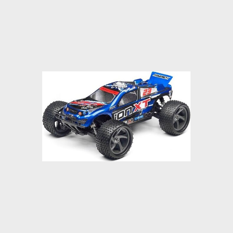 Clear Truggy Body With Decals (ion Xt) - Mv28071 - Maverick Rc