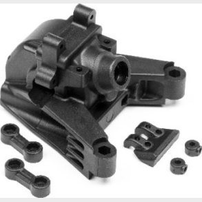 Rear Bulkhead/diffntial Casing & Wing Mt Supports - Mv29024 - Maverick Rc