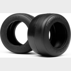 Bridgestone High Grip Ft01 Slick Tyre M (rear) - Hp103017 - Hpi Racing