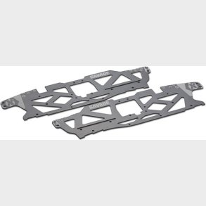Tvp Chassis Set (savage X Flux V2/gunmetal) - Hp160110 - Hpi Racing