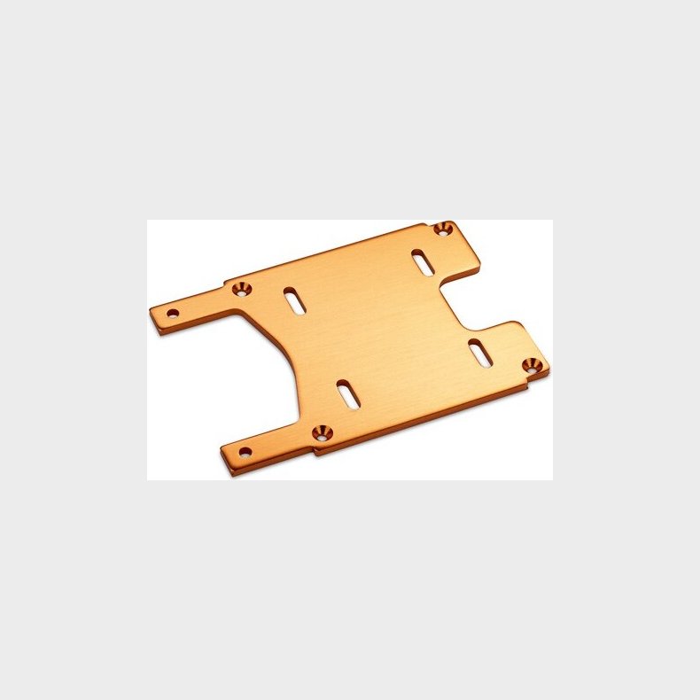 Motor Plate 3.0mm (orange) - Hp160114 - Hpi Racing