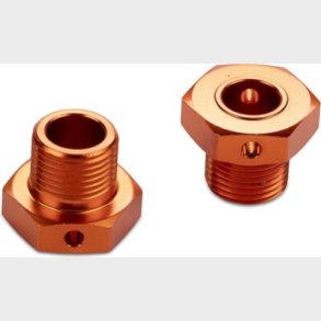 17mm Hex Hub Adaptor (orange/2pcs) - Hp160138 - Hpi Racing
