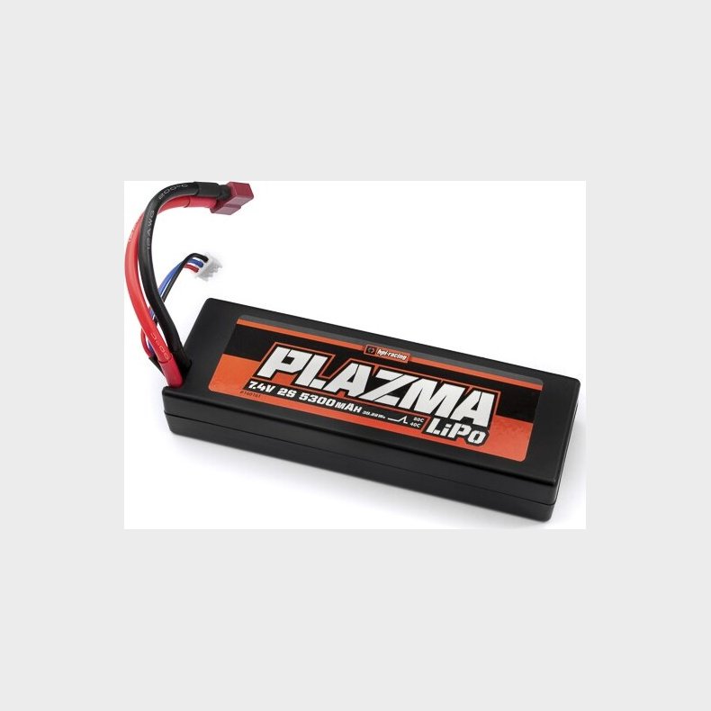 Plazma 7.4v 5300mah 40c Lipo Battery Pack 39.22wh - Hp160161 - Hpi Racing