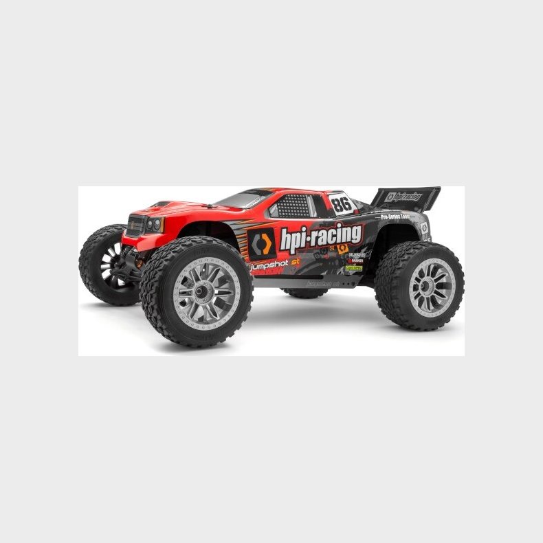 Jumpshot St V2 Painted Bodyshell - Red - Hp160266 - Hpi Racing