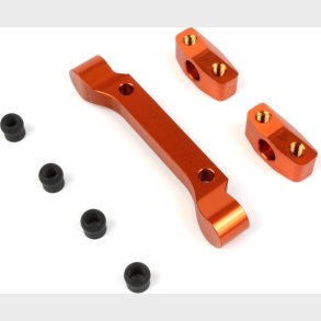 Machined Aluminium Font Pivot Block (0deg) - Hp160273 - Hpi Racing