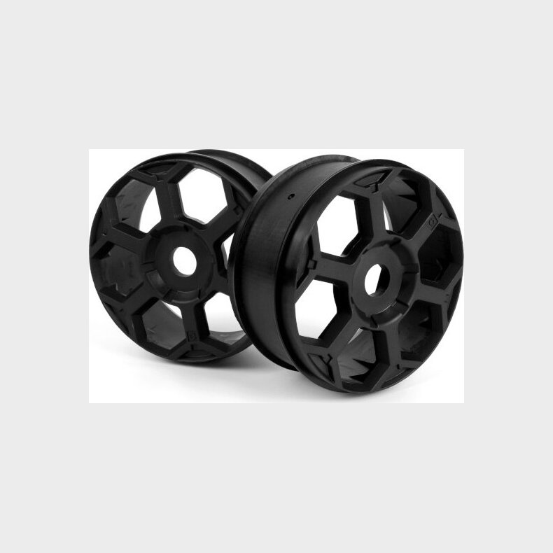 Hexcode Wheel Black (2pcs) - Hp160279 - Hpi Racing