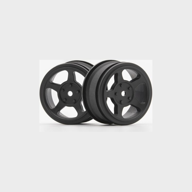 Vintage Ta2 26mm Black 0mm Offset (pr) - Hp160336 - Hpi Racing