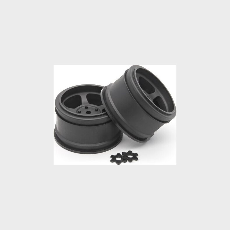 Vintage Ta2 31mm Black 6mm Offset (pr) - Hp160337 - Hpi Racing