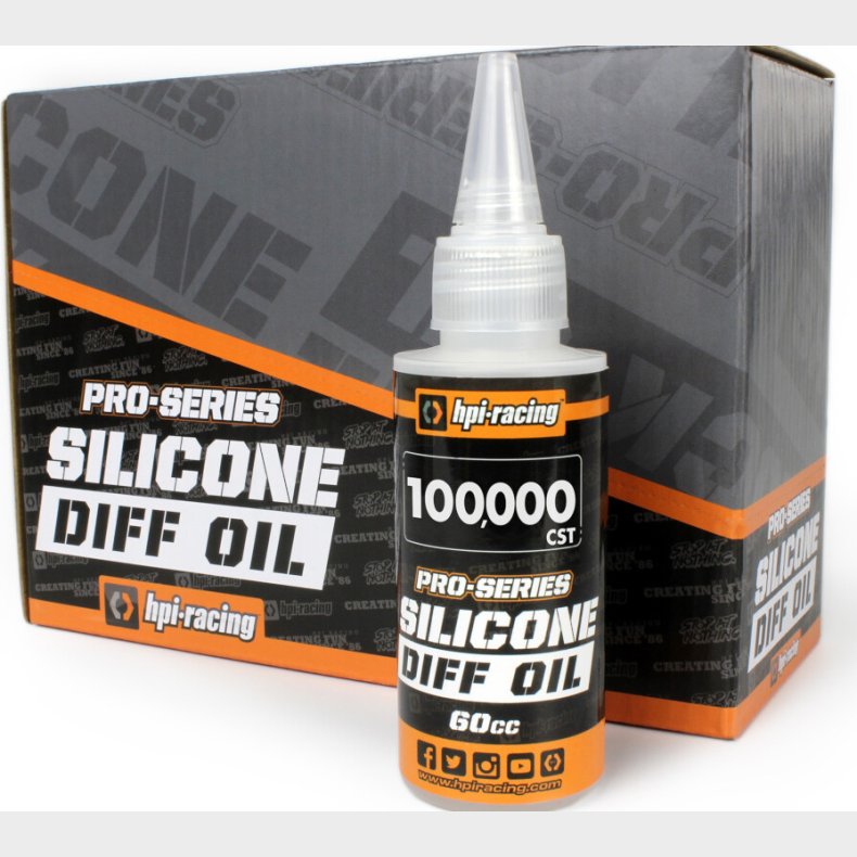 Pro-series Silicone Diff Oil 100,000cst (60cc) - Hp160392 - Hpi Racing