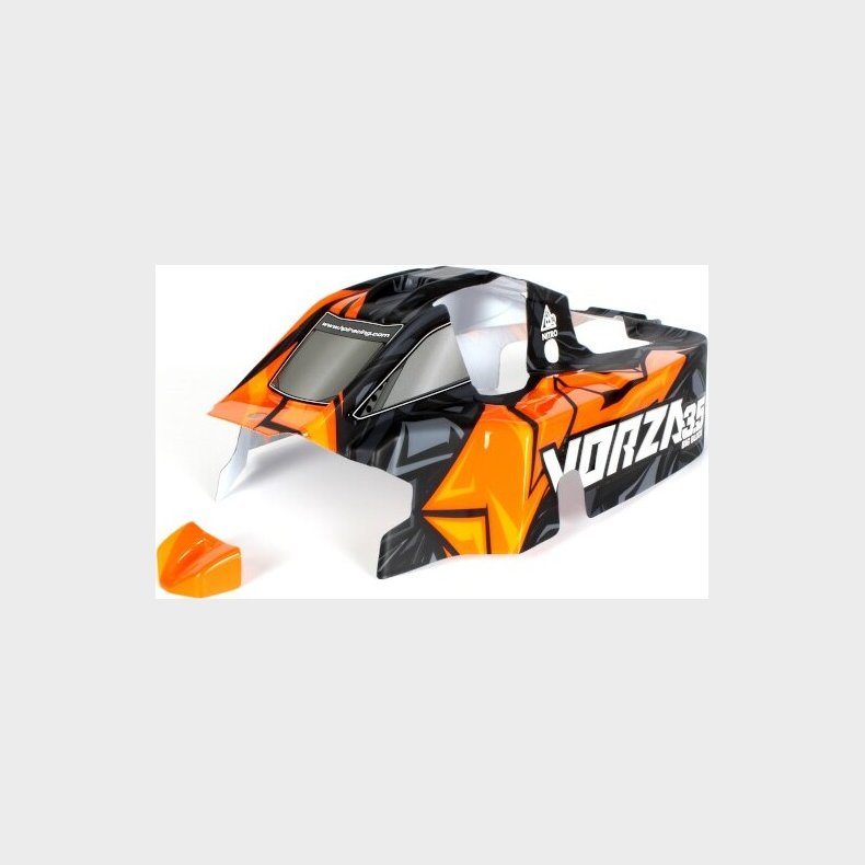 Vorza Vb-2 Nitro Buggy Painted Body (orange) - Hp160414 - Hpi Racing