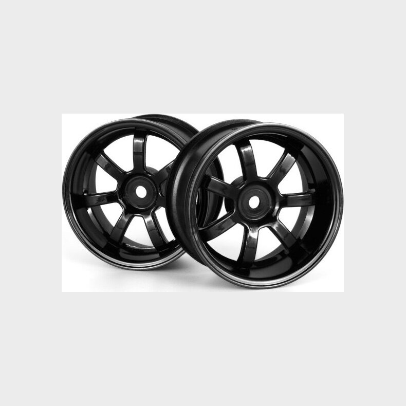 Rays Gram Lights 57s-pro Gloss Black (6mm) - Hp160483 - Hpi Racing