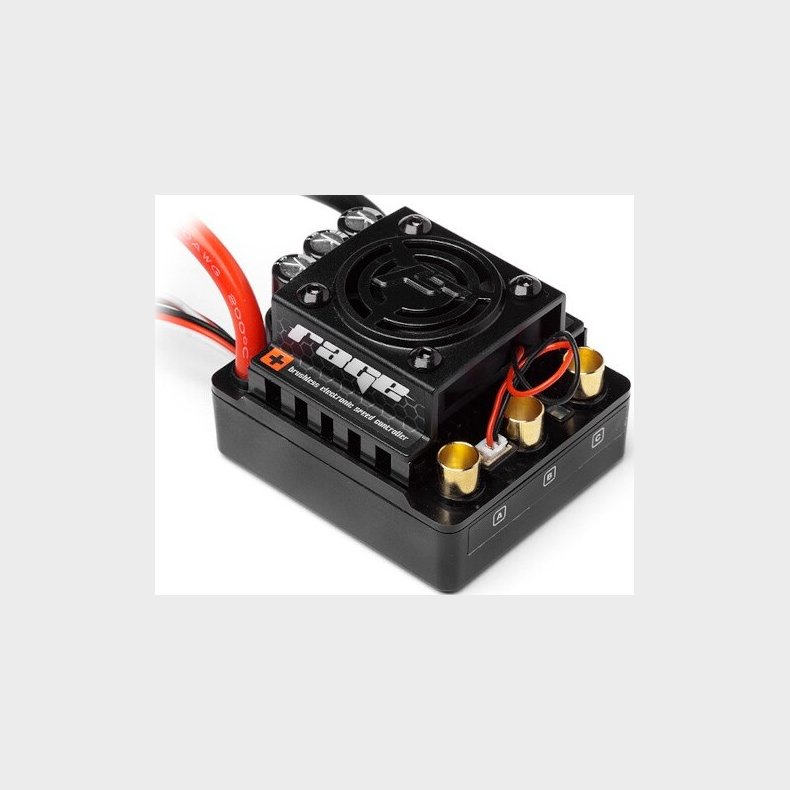 Flux Rage 1:8th Scale 80amp Brushless Esc - Hp101712b - Hpi Racing