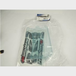 Clear Lexan Phantom Xb Body & Wing - W/ Decal - Mv150089 - Maverick Rc